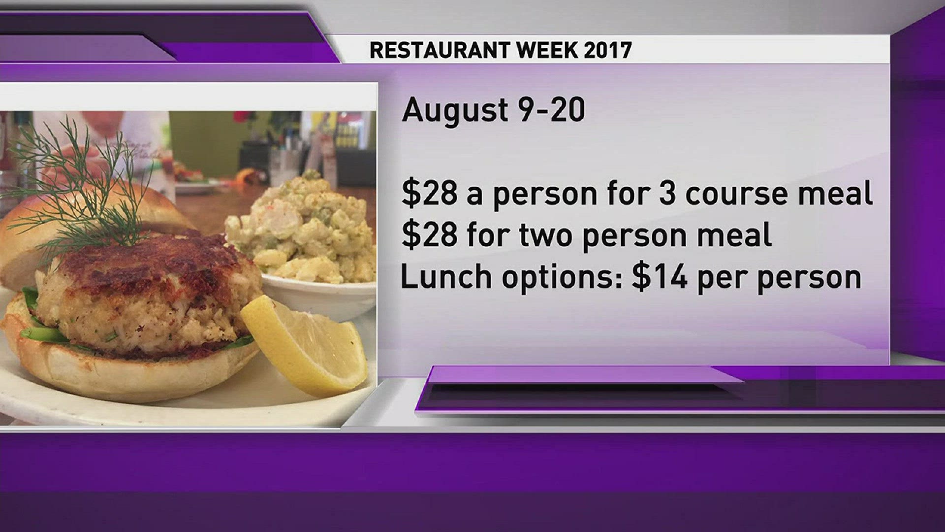 Restaurant Week GR announces 2017 dates
