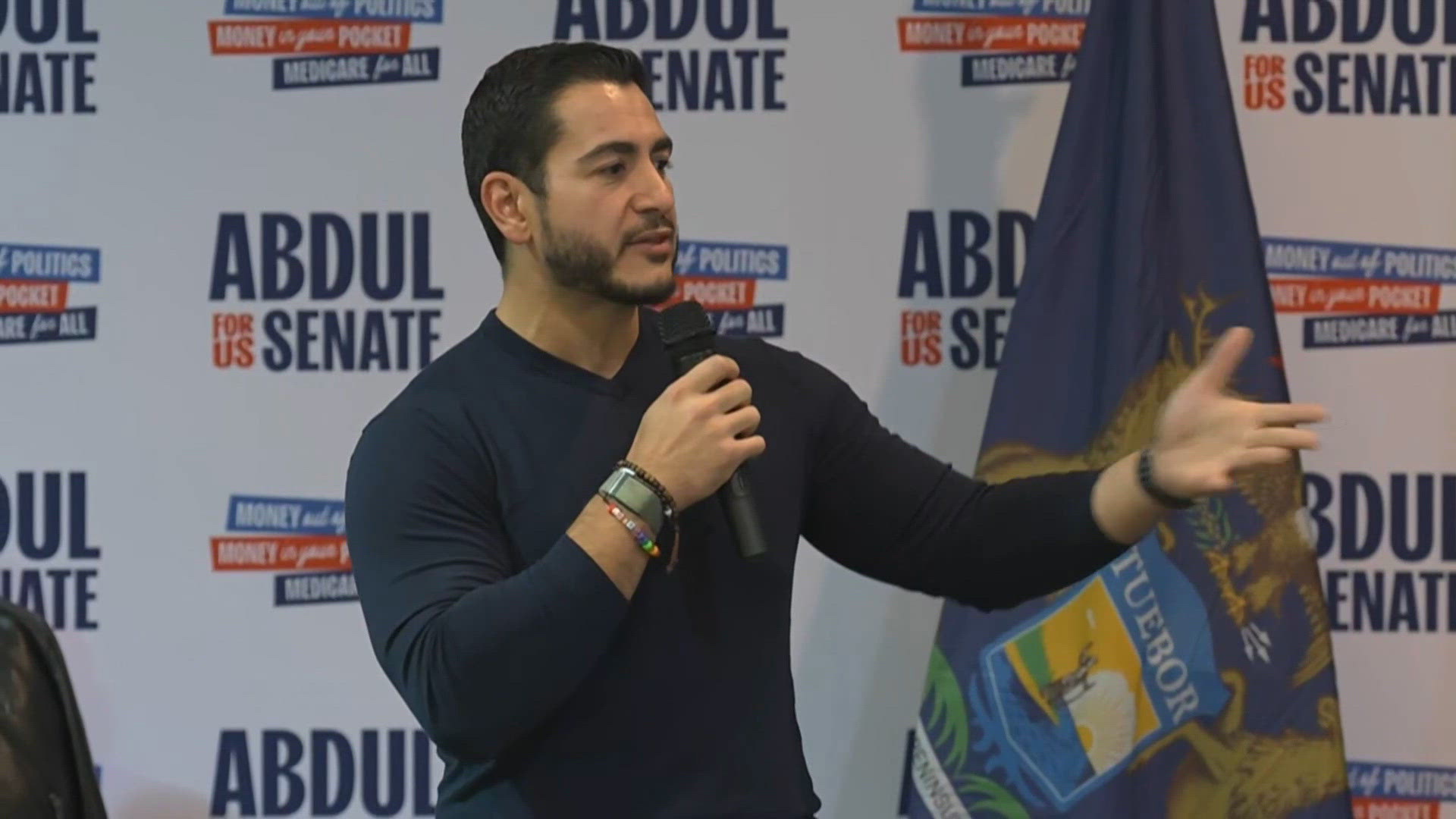 El-Sayed disavows Muslim Brotherhood at Michigan campaign event ...