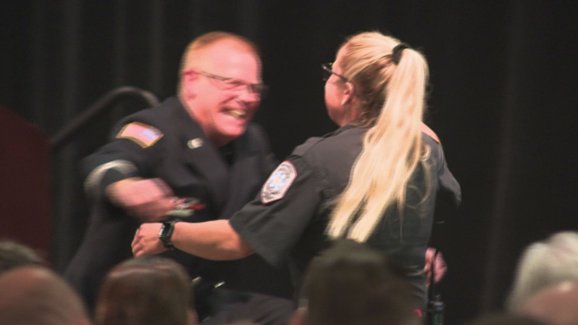EMS and first responders awarded for life saving efforts | wzzm13.com