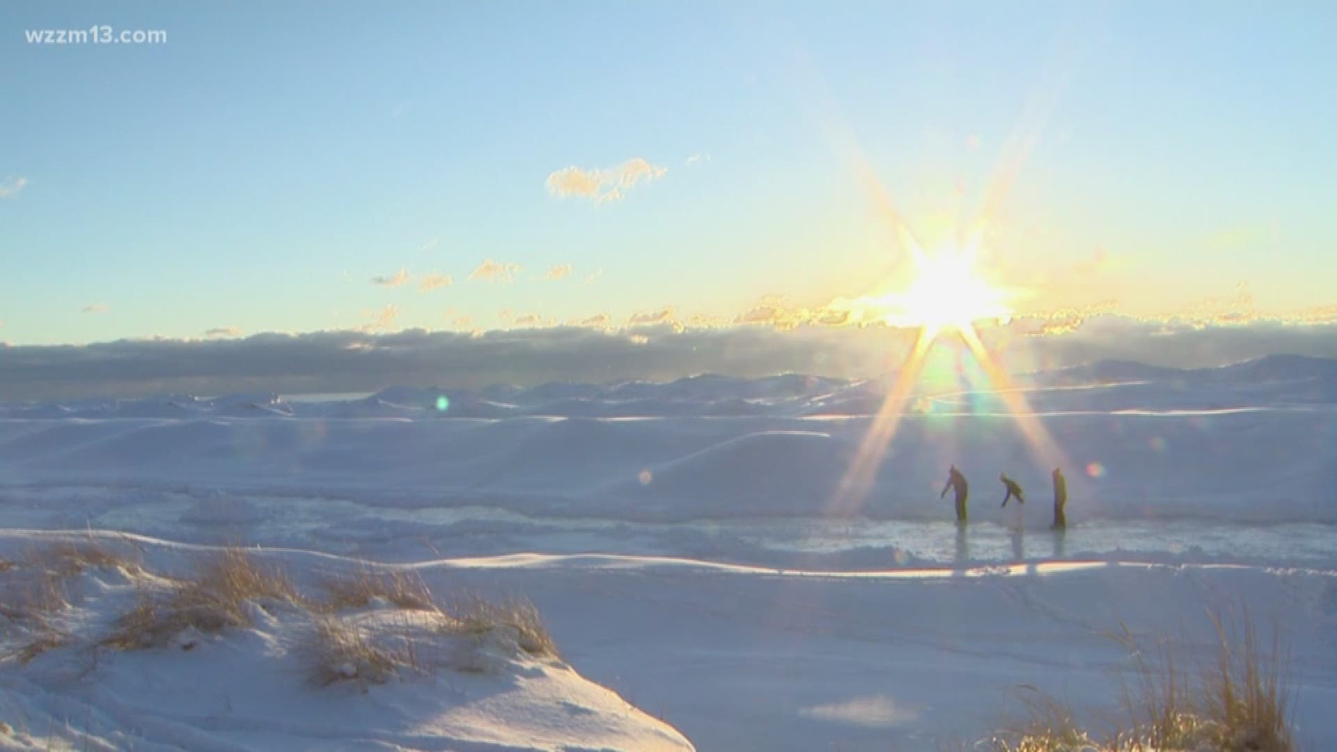 Ottawa County teen rescued from ice shelf on Lake Michigan