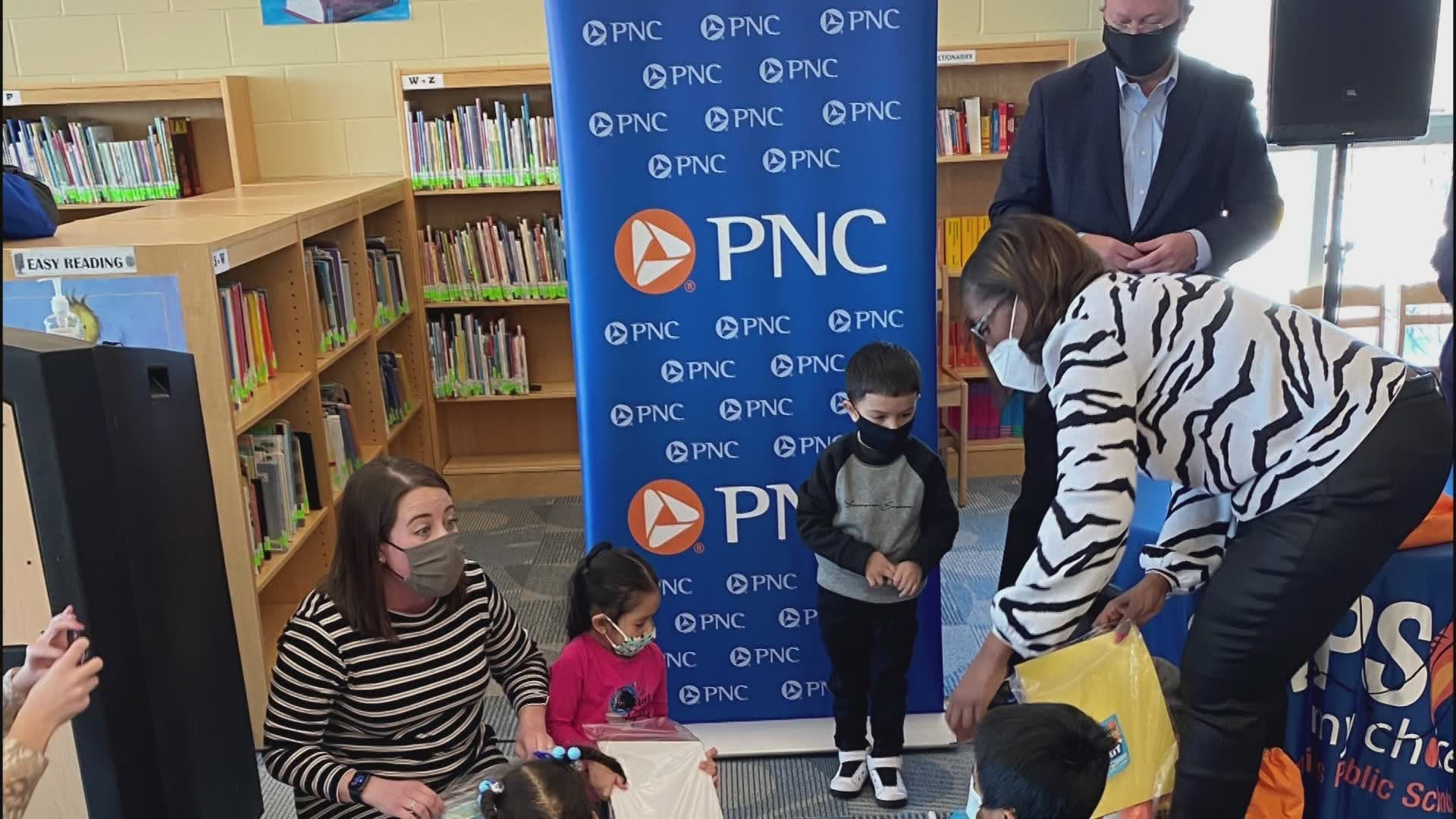 Meijer, PNC Bank partner for ArtPrize donation to 7,000 GRPS students.