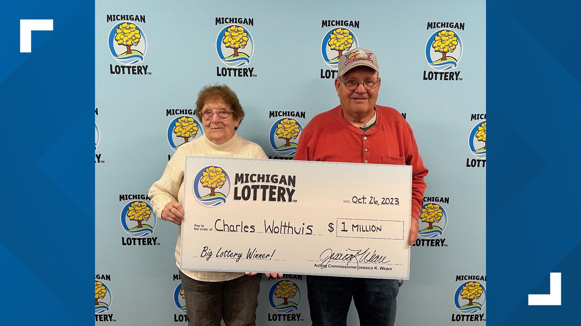 West Michigan Man Wins $1 Million From Michigan Lottery | Wzzm13.com