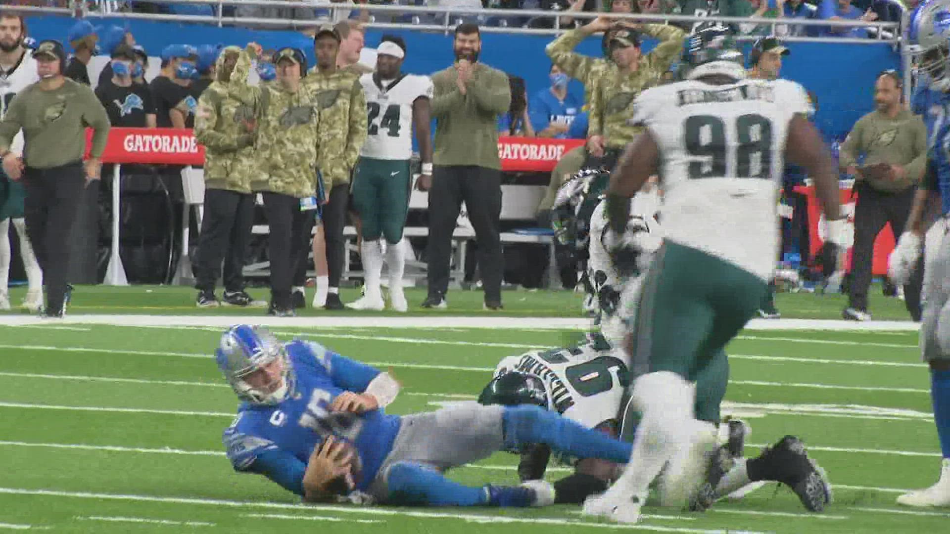 For the second time in three weeks, the Lions put forth an awful effort and it resulted in a 44 to 6 drubbing at the hands of the Eagles.