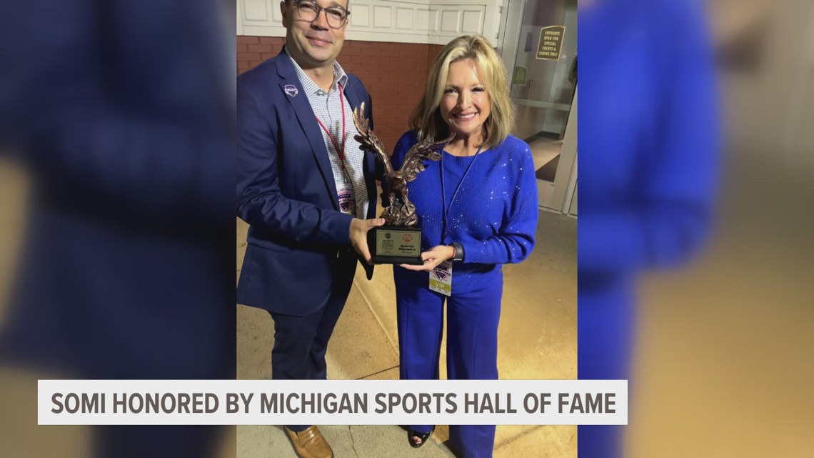 Special Olympics Michigan president receives Sports Legacy Award at MI