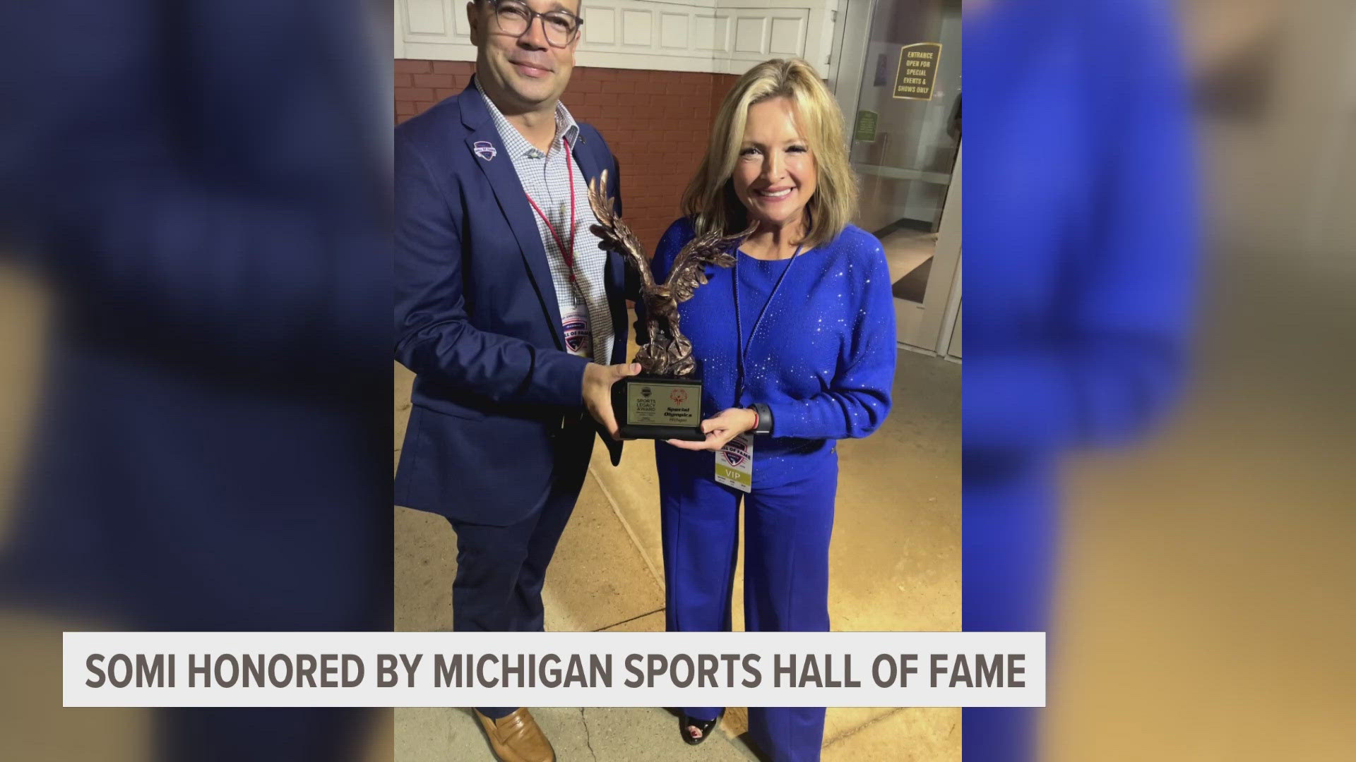 11 people were inducted, including former University of Michigan Head Football Coach Jim Harbaugh.