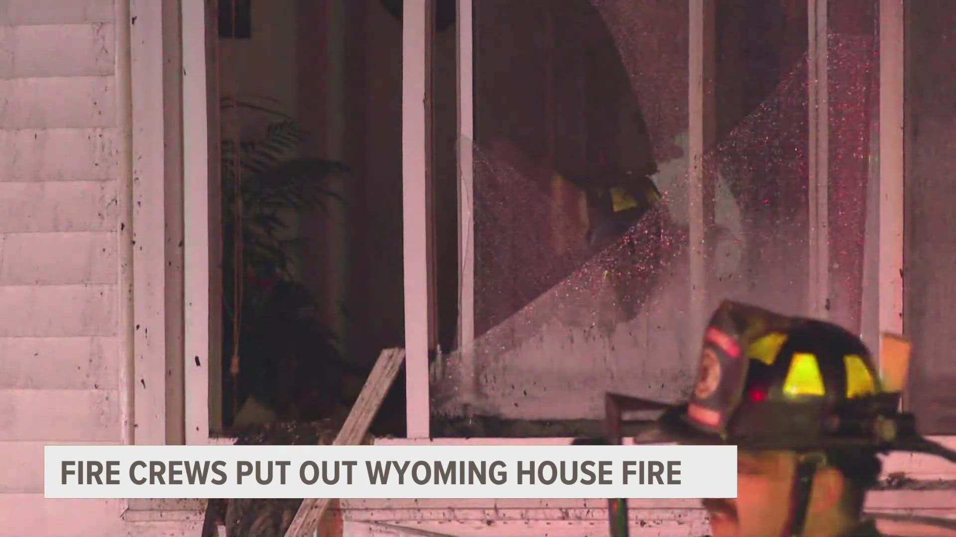 The fire began around 4:15 a.m. Thursday at a home on Leestma Avenue SW near Chicago Drive, officials say.