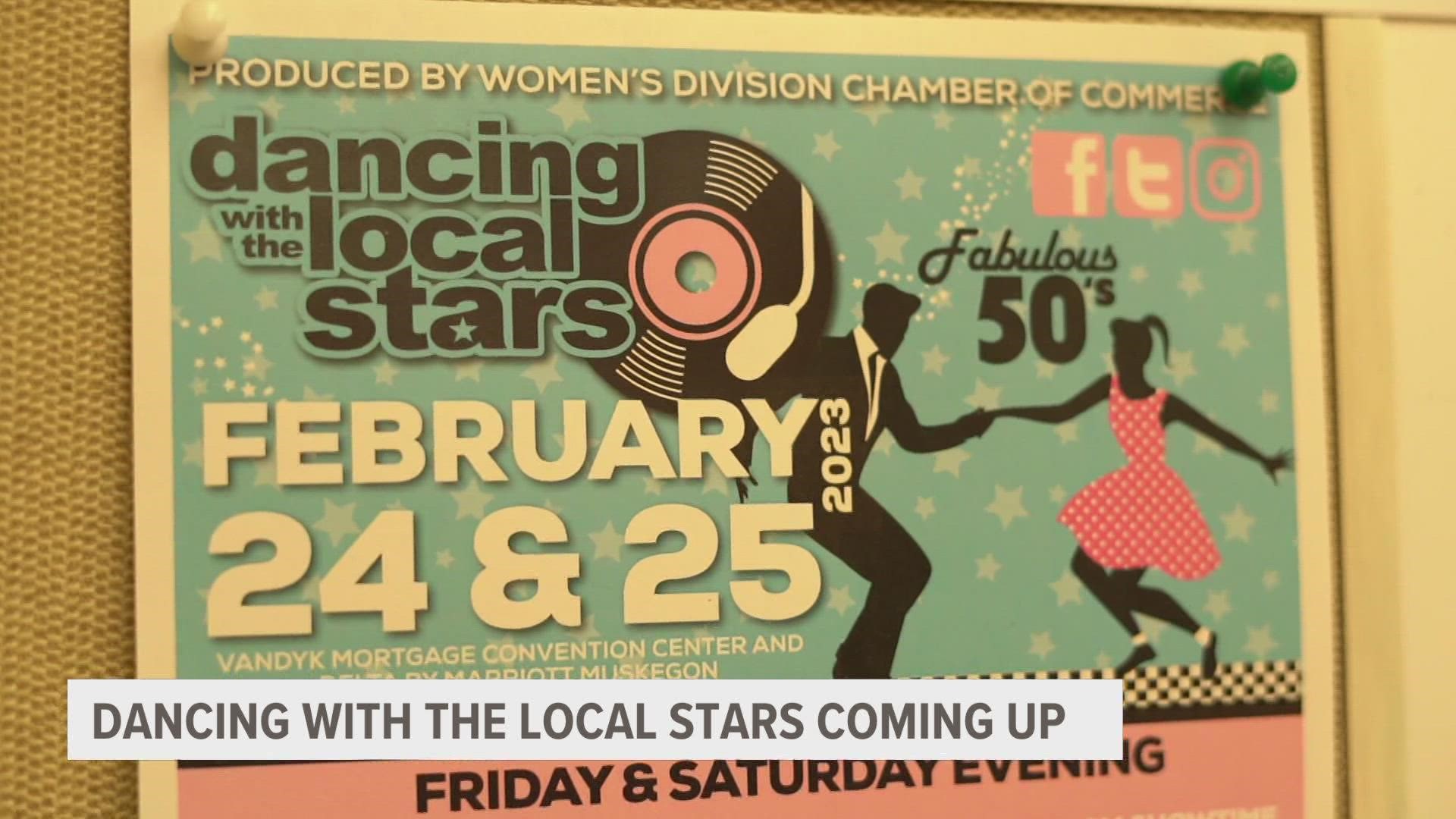 'Dancing with the Local Stars' in Muskegon one month away