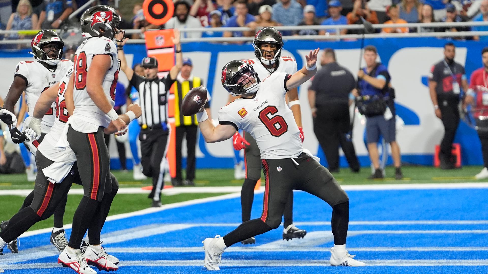 Baker Mayfield had an 11-yard touchdown run late in the third quarter, and the Tampa Bay Buccaneers beat the Detroit Lions 20-16 in a playoff rematch.