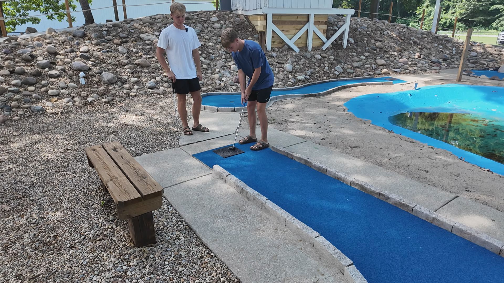 New owners bring beloved Gun Lake mini golf course back to life