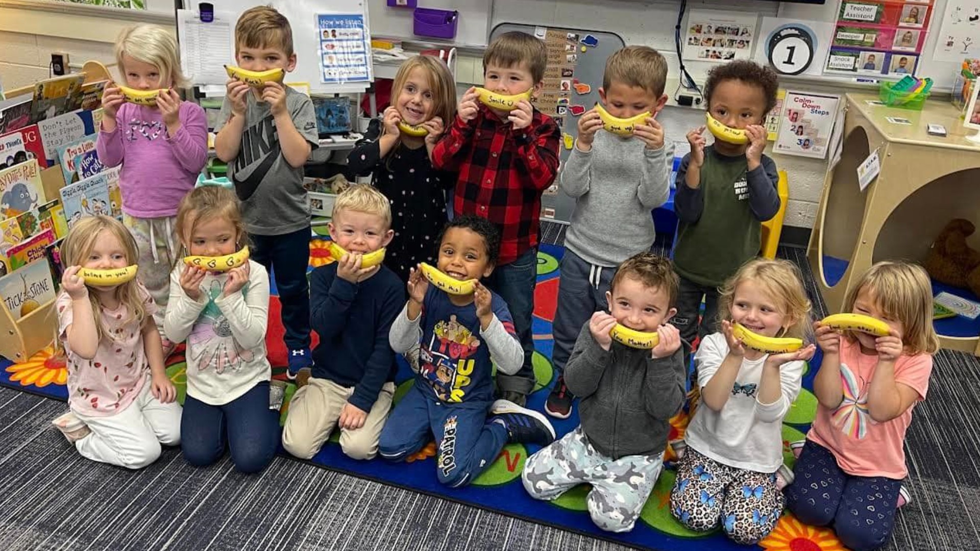 Staff members at Baldwin Heights Elementary School came up with a sweet idea to bring smiles to the faces of their students.