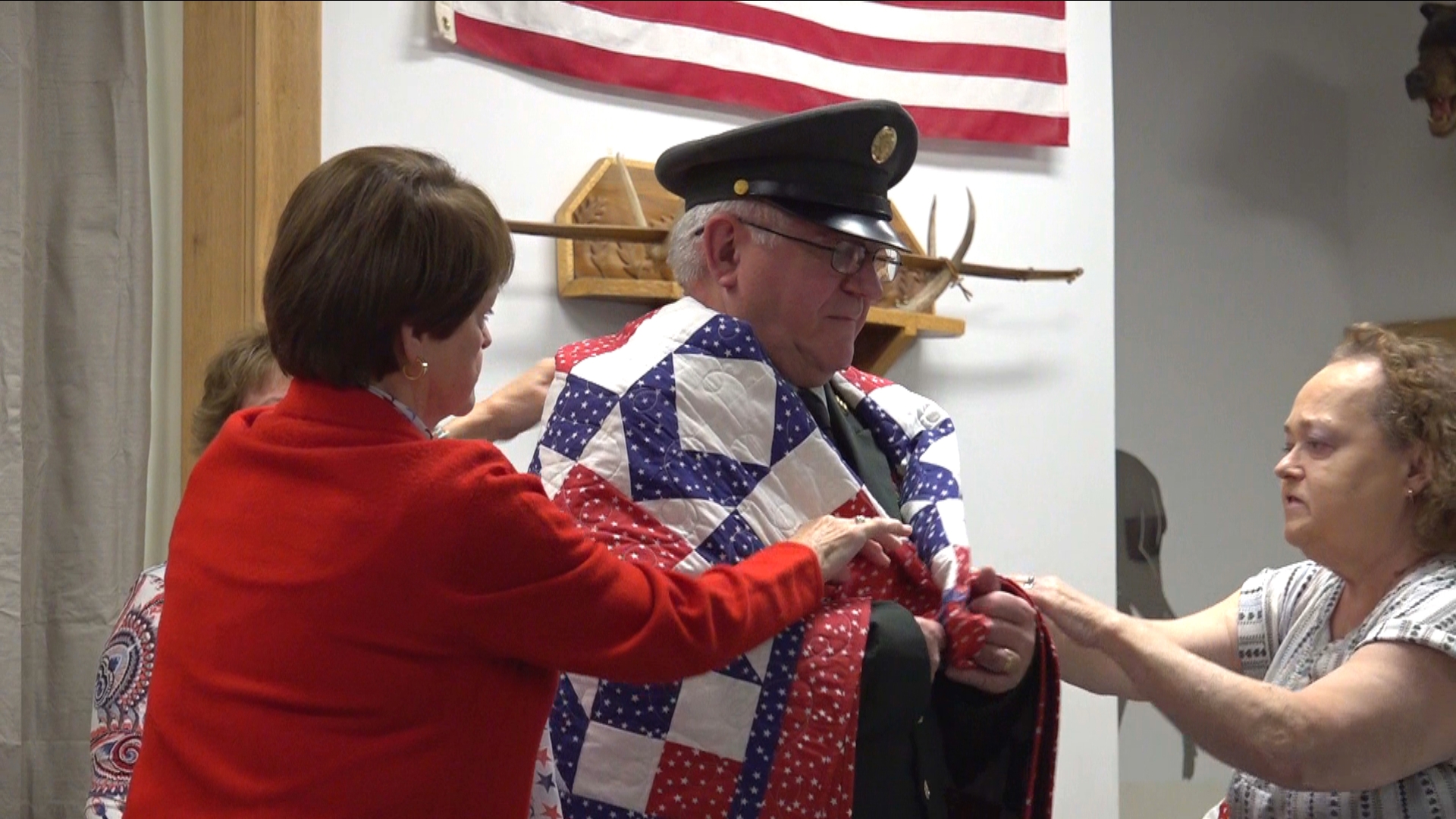 The Shining Stars Quilting Bee is a local chapter of the nationwide effort known as Quilts of Valor. They're asking for help finding more vets to honor.