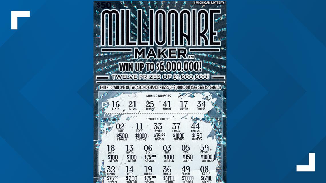 Michigan man was 'in awe' after $1 million lotto win