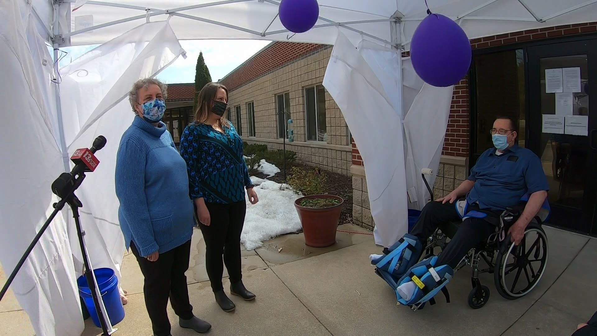 For the first time in several months, indoor nursing home visits are allowed in Michigan.