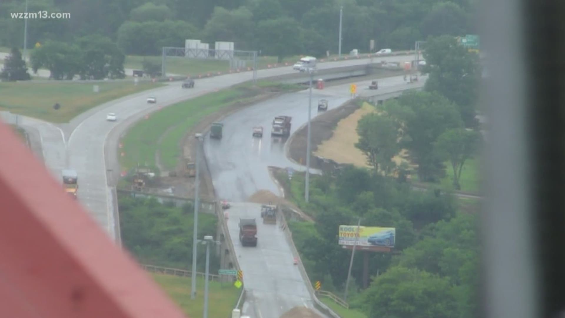 I-96 construction on schedule