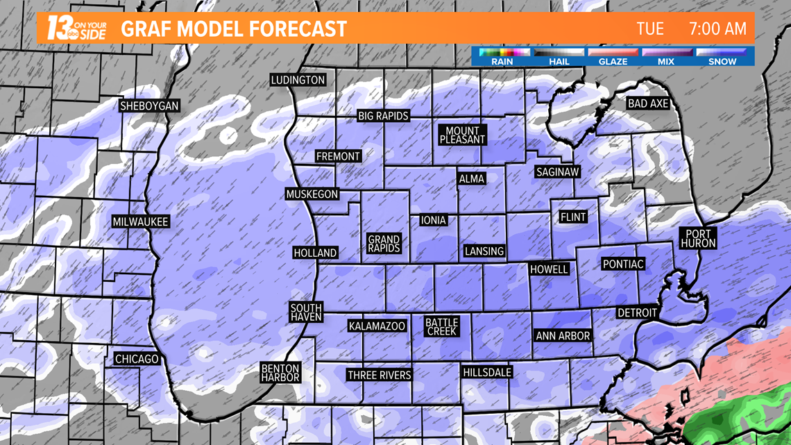 Winter Storm Hits West Michigan, Potential Storm Hazards | Wzzm13.com