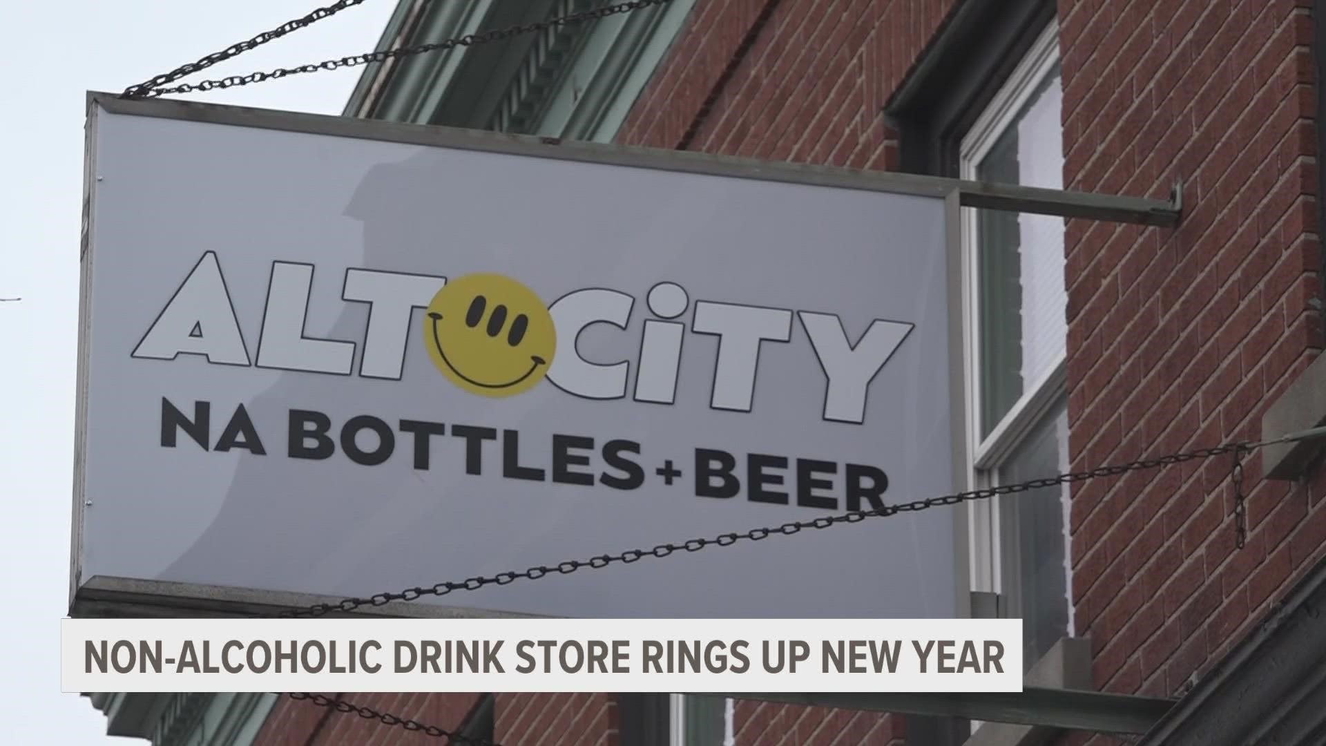 The holidays can be challenging for people who are sober, but a new store in Grand Rapids has options to make it easier.