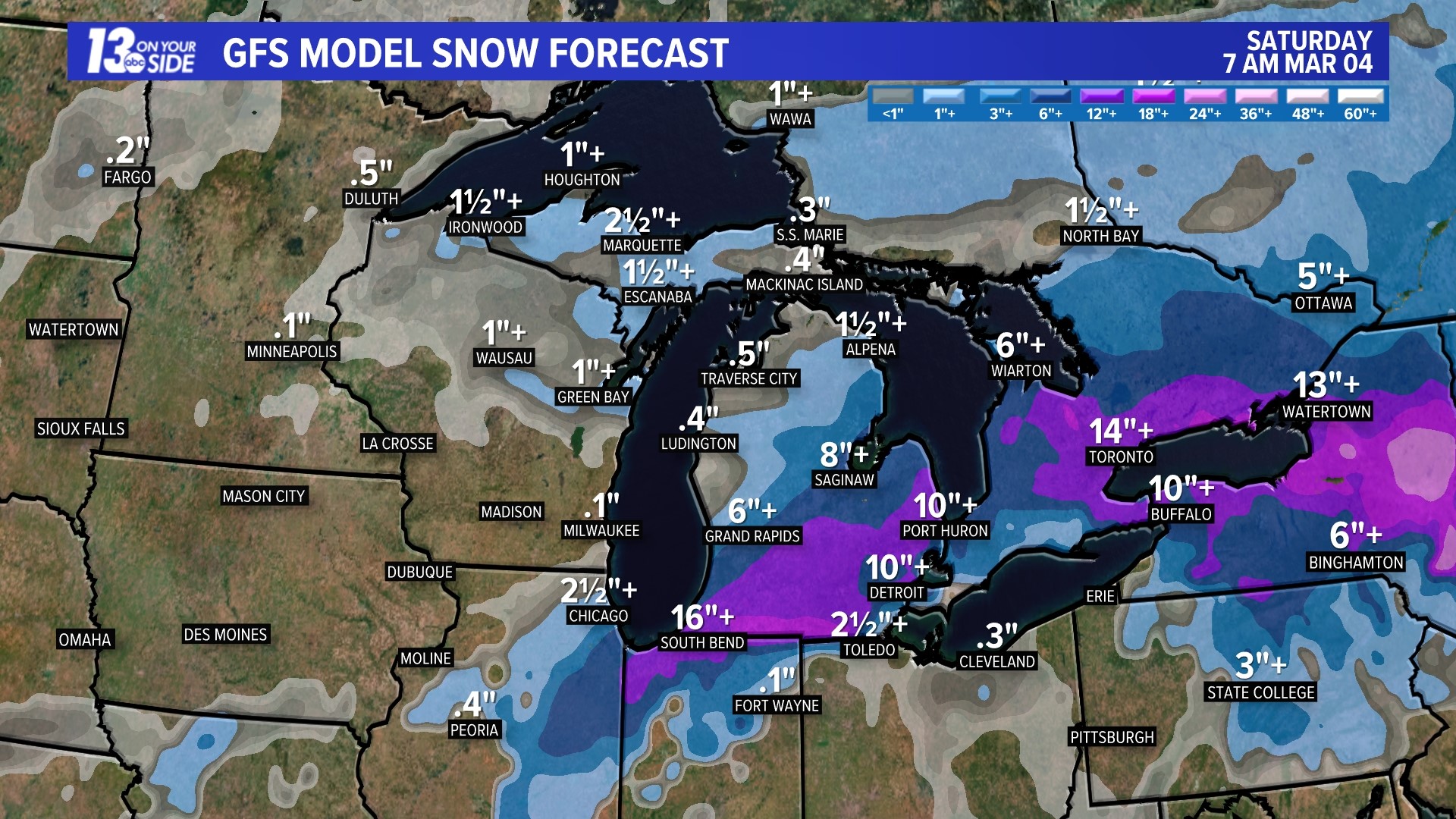 Snow Storm Headed for West Michigan on Friday | wzzm13.com
