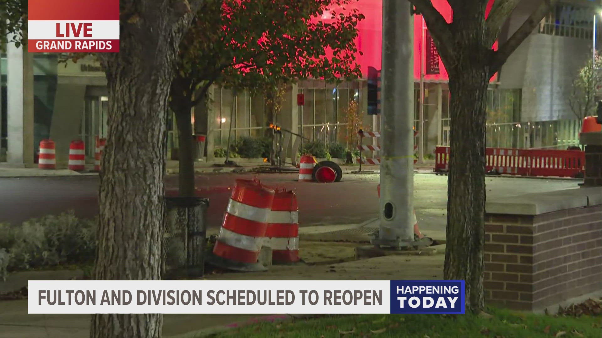 The intersection closed in July and was set to reopen in October until crews found additional work that needed to be done.