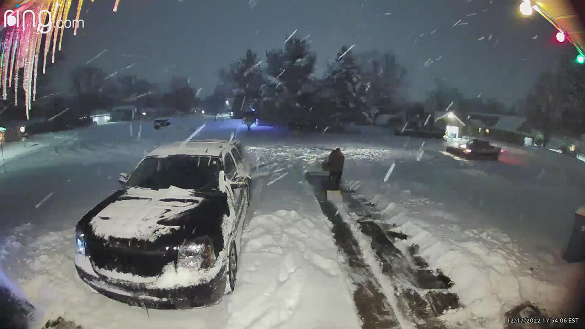 Many were out shoveling or snow blowing all weekend long, as lake effect snow slammed West Michigan with over a foot of snow in some areas.