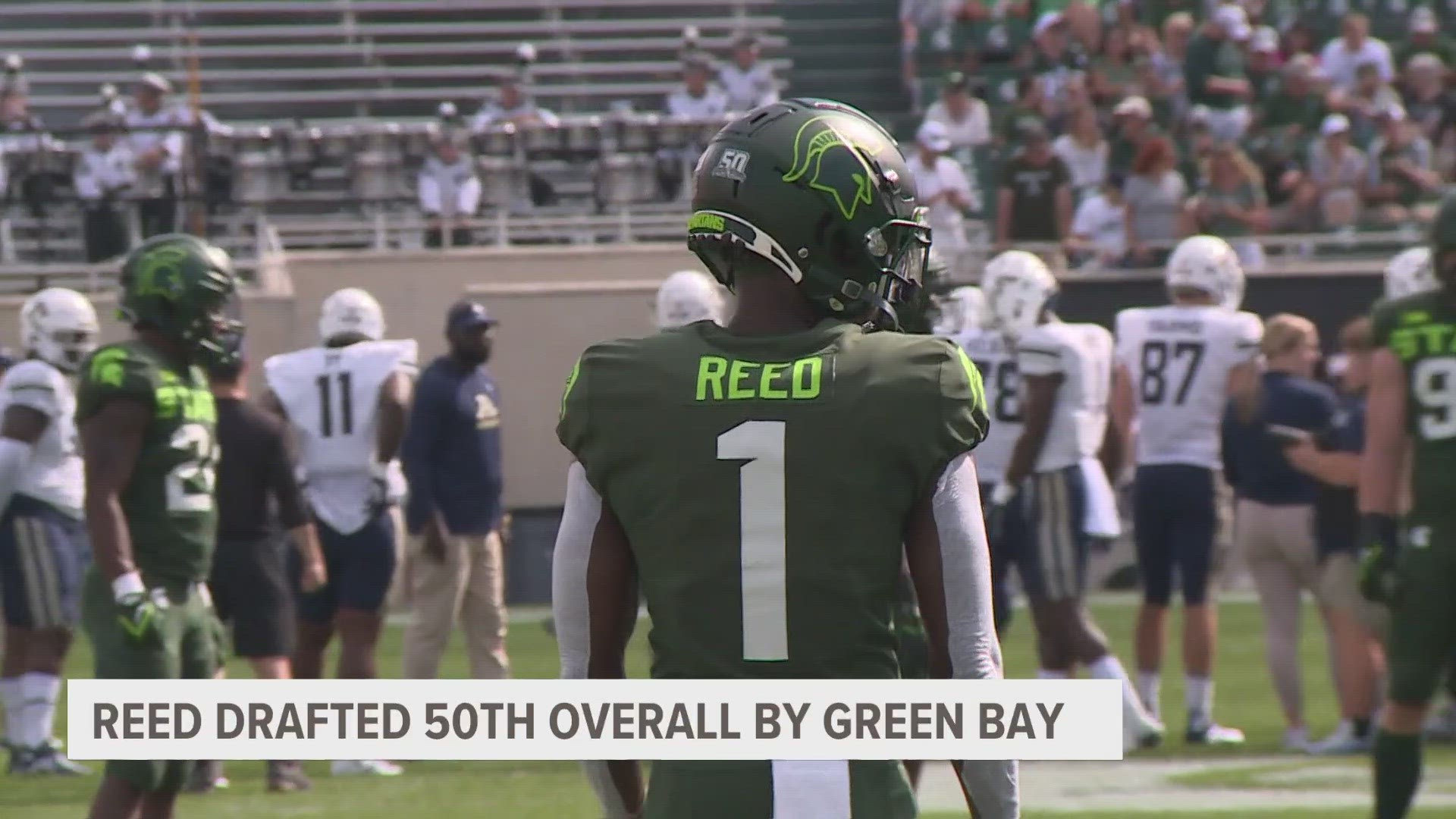 MSU wide receiver Jayden Reed drafted by Green Bay Packers 50th overall