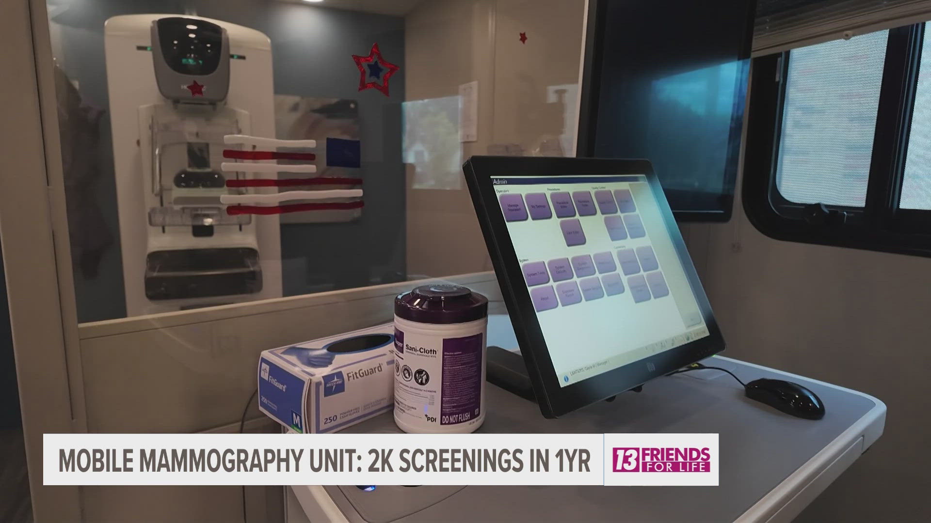 Trinity Health Grand Rapids' Mobile Mammography unit is a 40-foot bus with 3-D imaging capability.