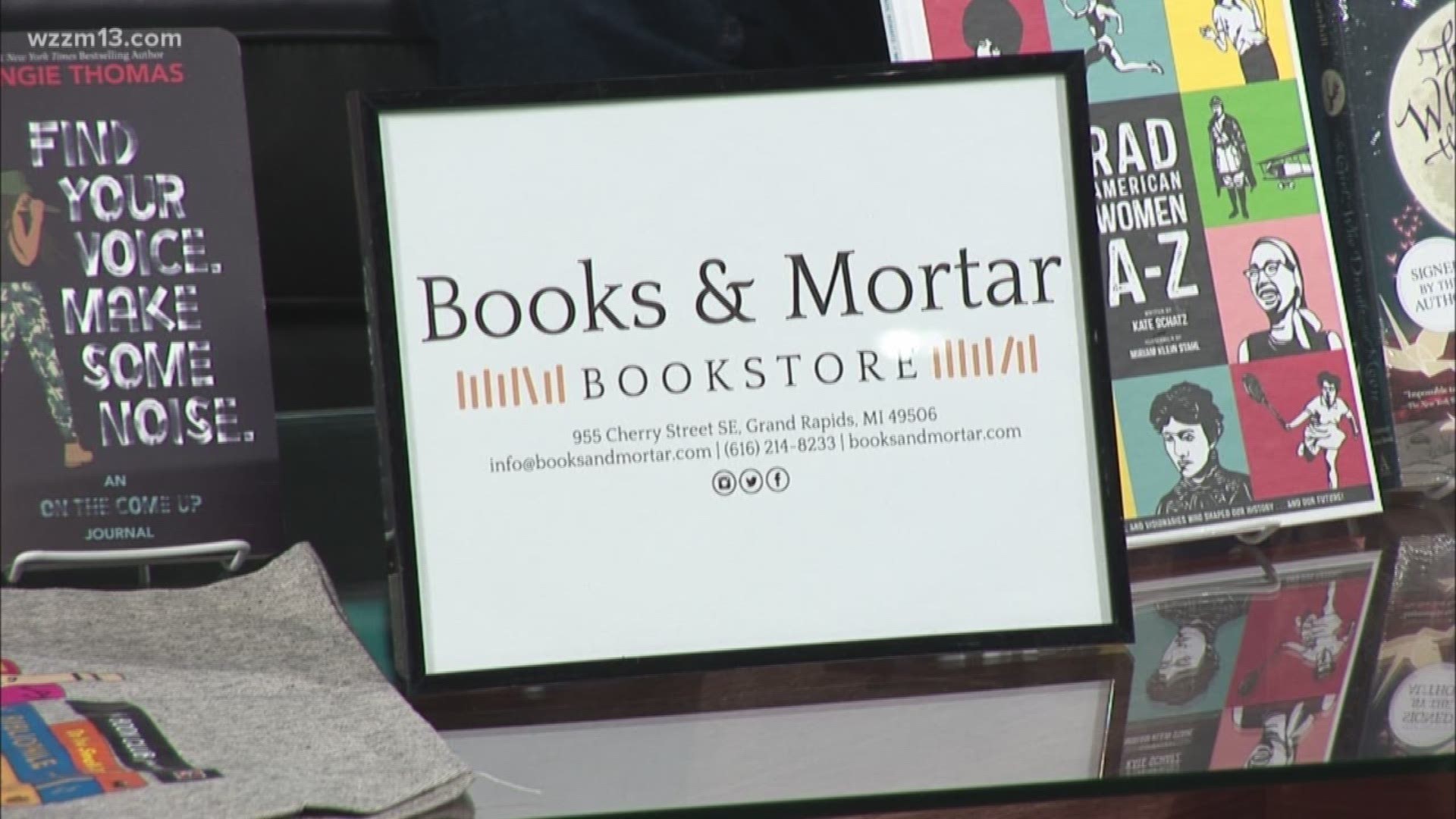 Saturday, April 27th is Indie Bookstore Day. It's a national event that celebrates the contributions of independent bookstores to their communities. Books & Mortar is celebrating at their downtown Grand Rapids location all day.