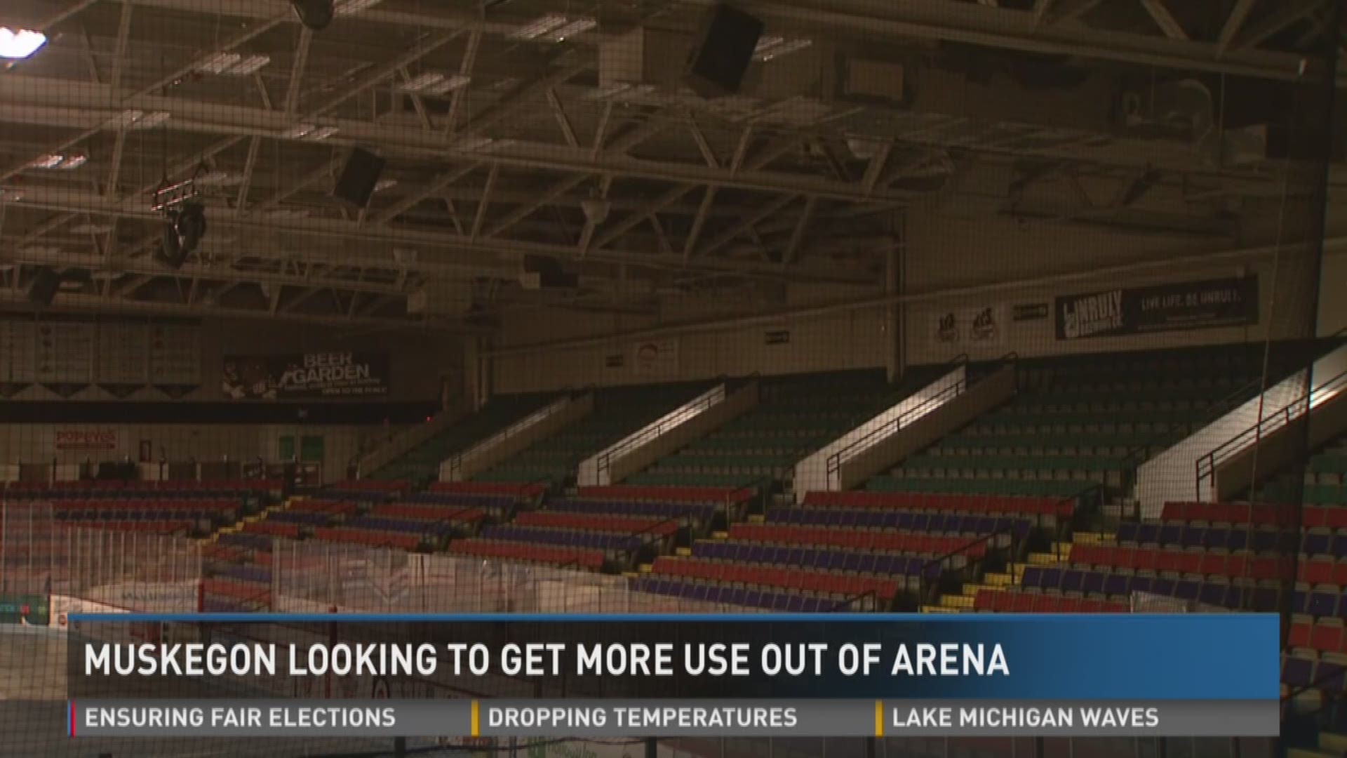 Muskegon city leaders continue looking for ways to increase the use of the city-owned L.C. Walker Arena.