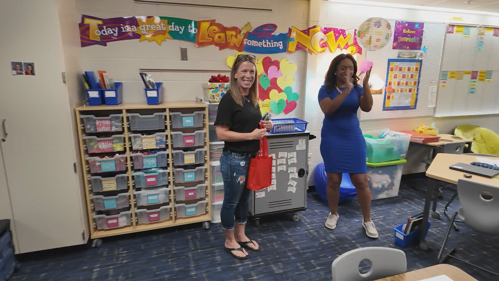 This week, 13 ON YOUR SIDE surprised a teacher celebrating her last year in the business before retirement.