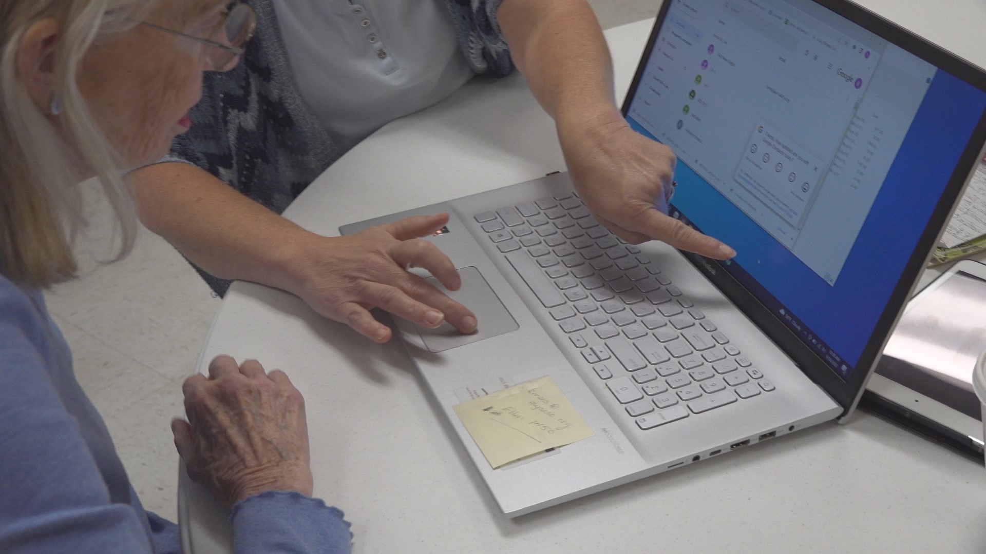 The event is sponsored by the Area Agency on Aging, which is also providing a limited number of free tablets for participants to take home with them.