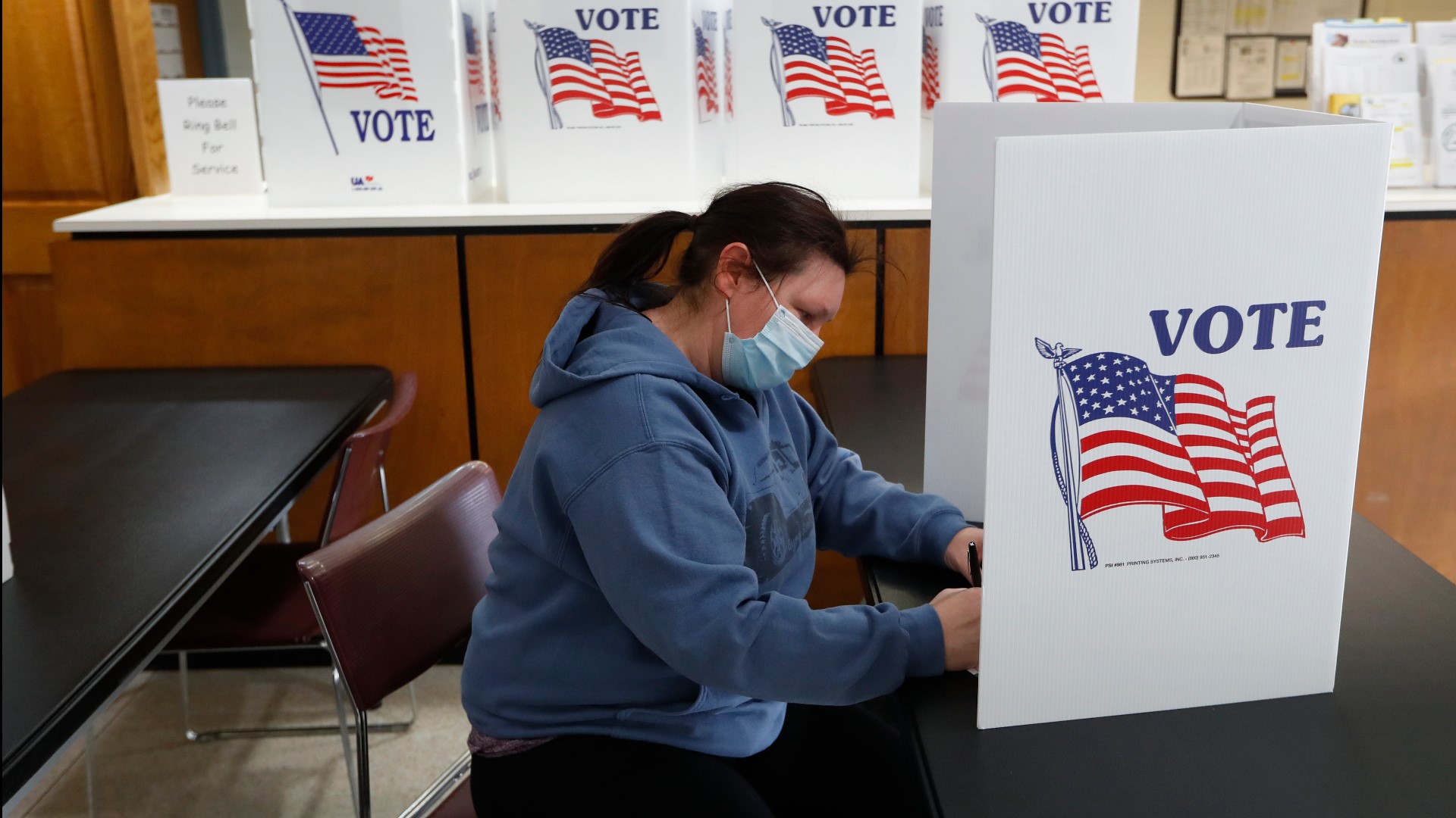Voting changes due to the pandemic have led to a much higher turnout -- especially here in West Michigan.