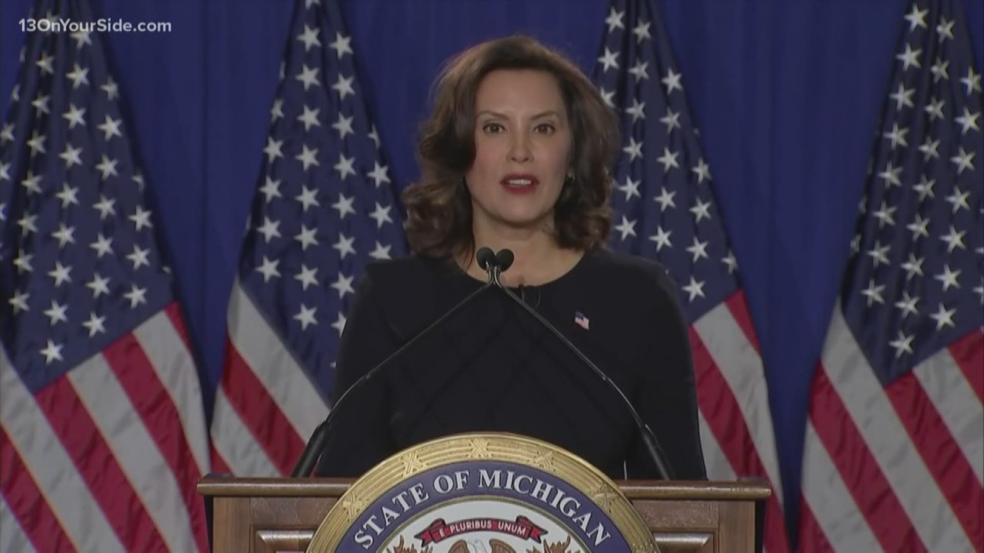 Whitmer was selected by Speaker Nancy Pelosi and Senate Minority Leader Chuck Schumer to give the speech.