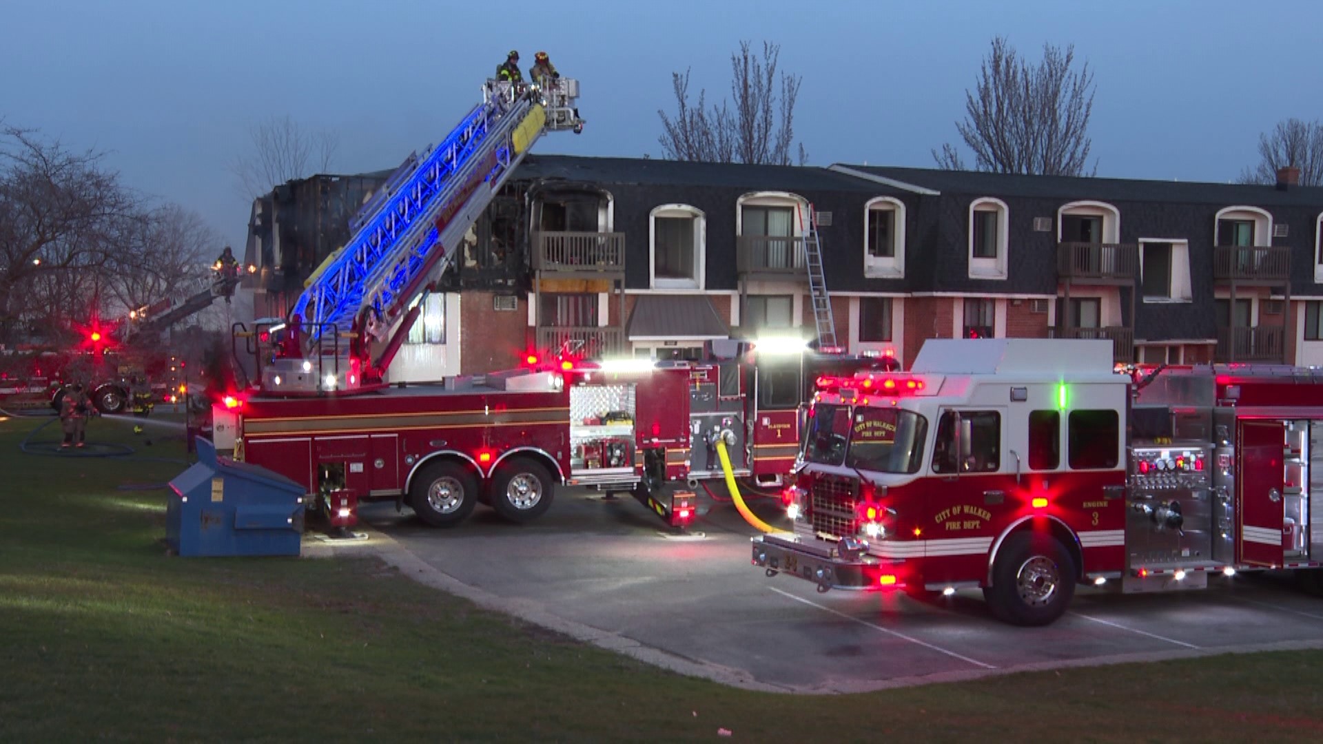 No major injuries reported in Walker fire