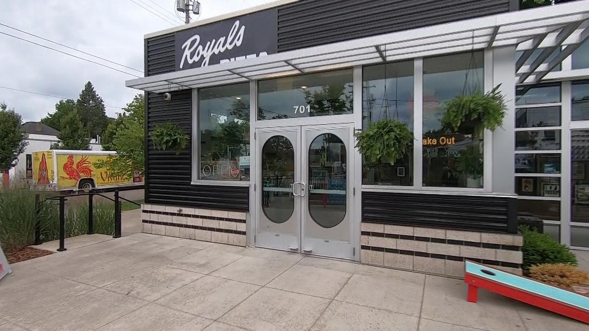 Royals on Wealthy Street has been reimagined as a pizza and sports bar. They're hosting a grand opening on Tuesday.