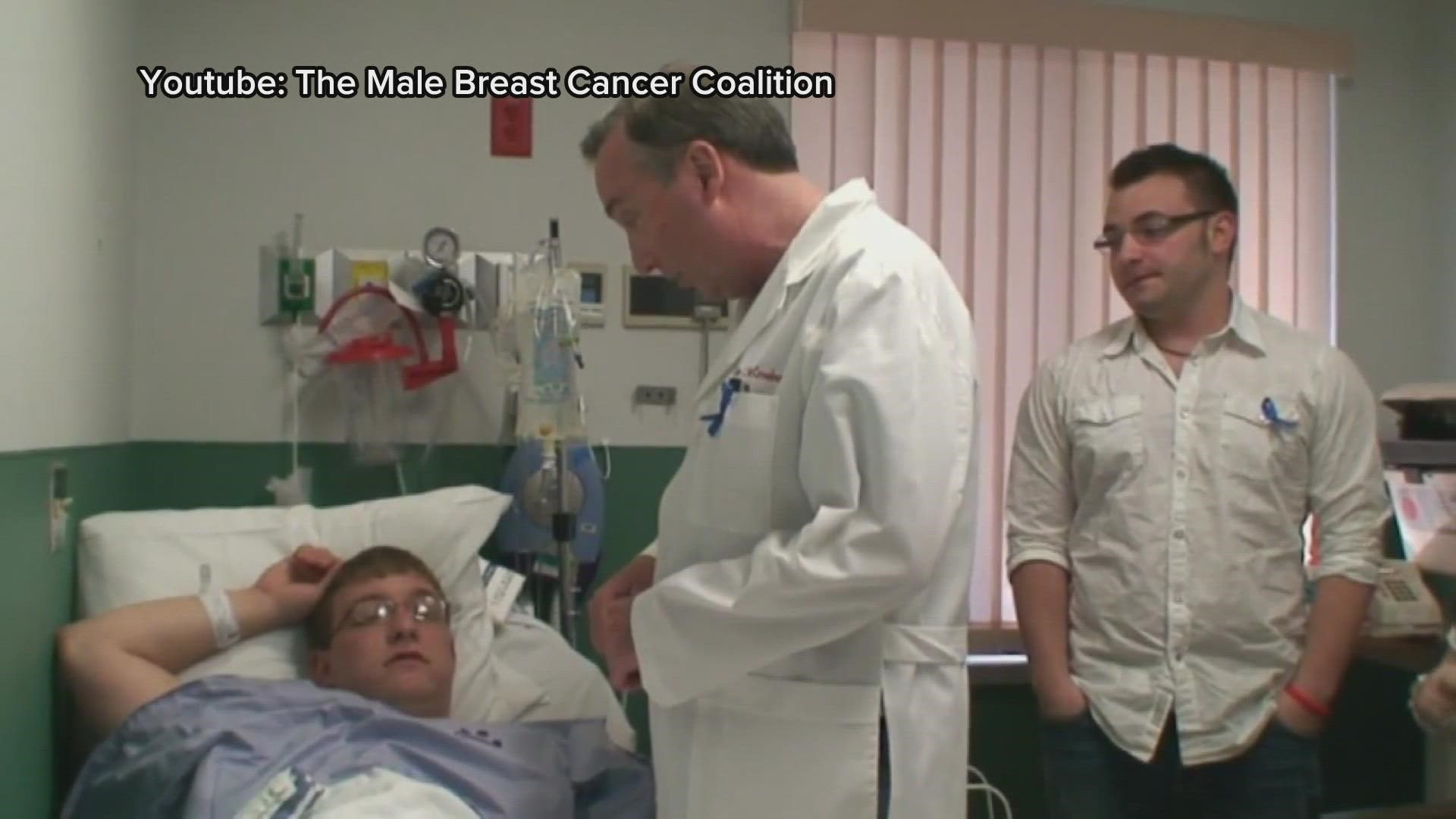 While breast cancer is most commonly found in women, the disease doesn't entirely exclude men.