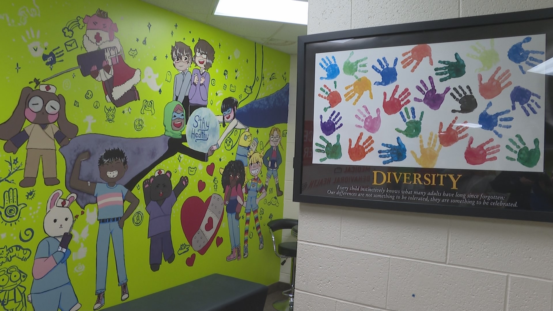 Rumors spread that the school board decided in a closed session to paint over the mural by the end of the week.