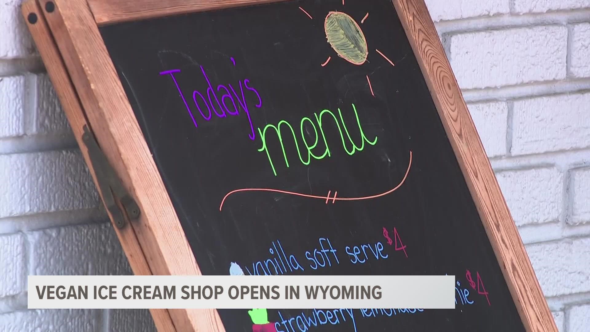 Tasteful Vegan Frozen Desserts is the first female minority owned vegan ice cream shop in the state.