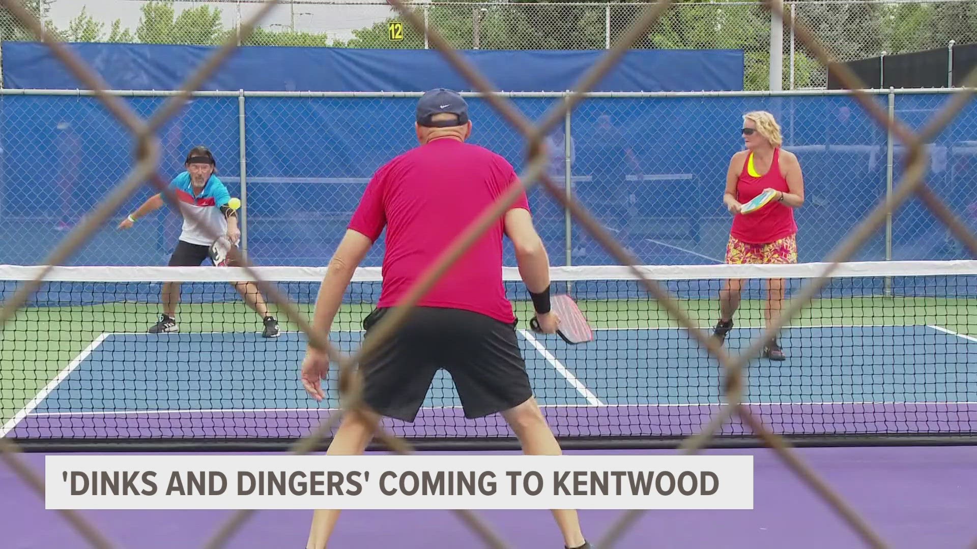 Dinks & Dingers will offer multiple indoor and outdoor pickleball courts, a Wiffle Ball court and food and drinks. It is scheduled to open in winter 2024.