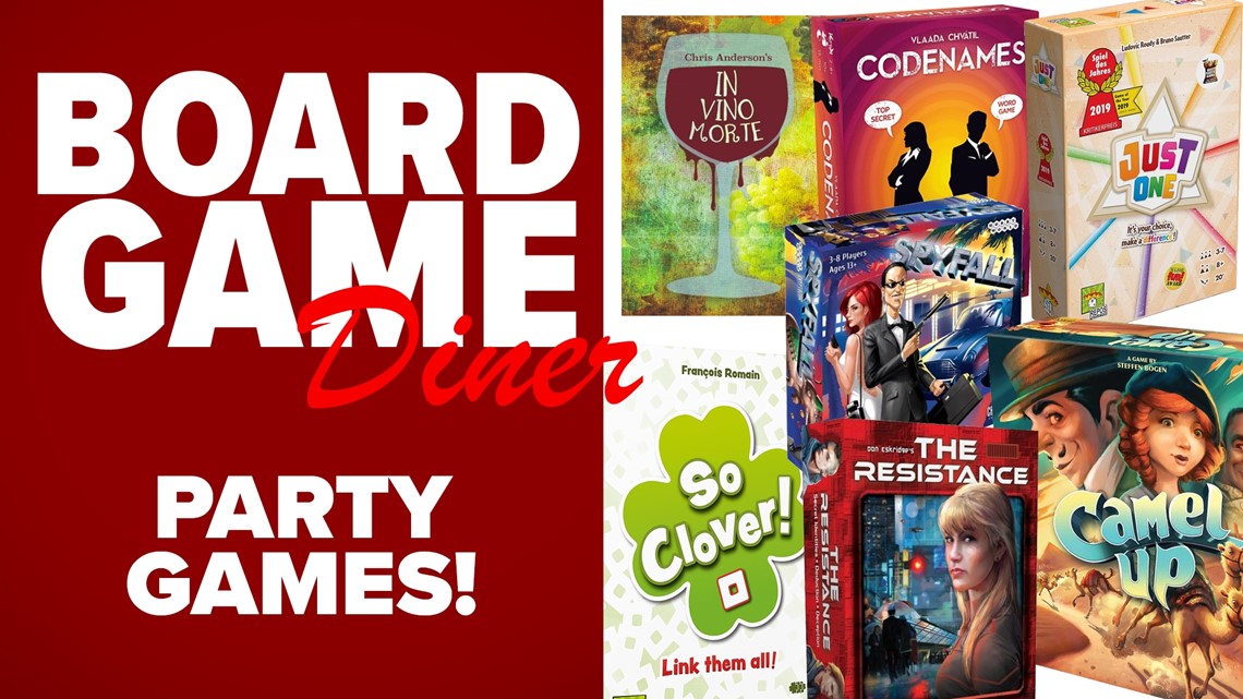 Just One board game/card game/board game/group game/word guessing  game/cooperative game/party game/party game/Repost Production