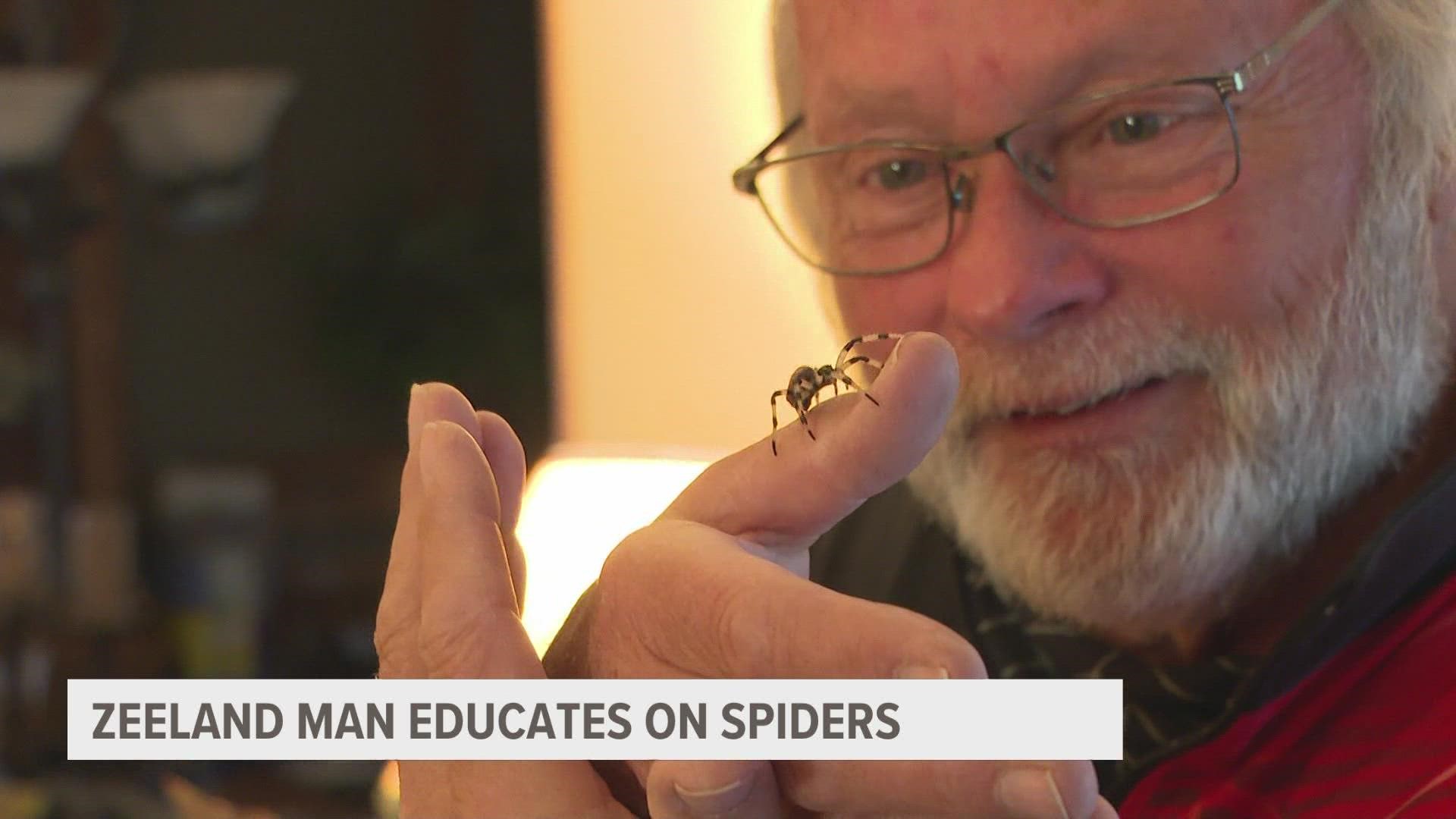 Bob McAndrews has been Spider Hunting since he was eight years old.