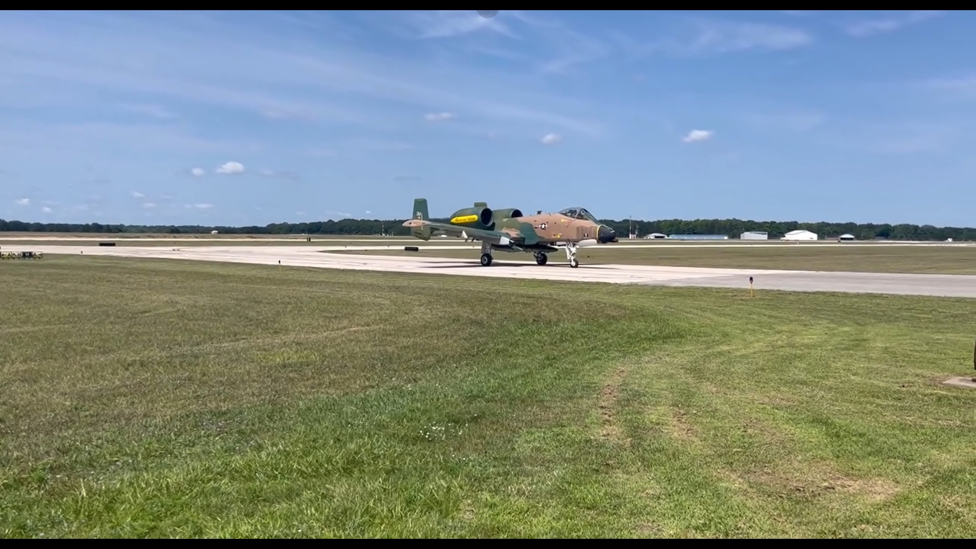 Multiple A-10 Warthogs land in Muskegon ahead of Wings Over Muskegon Air Show.