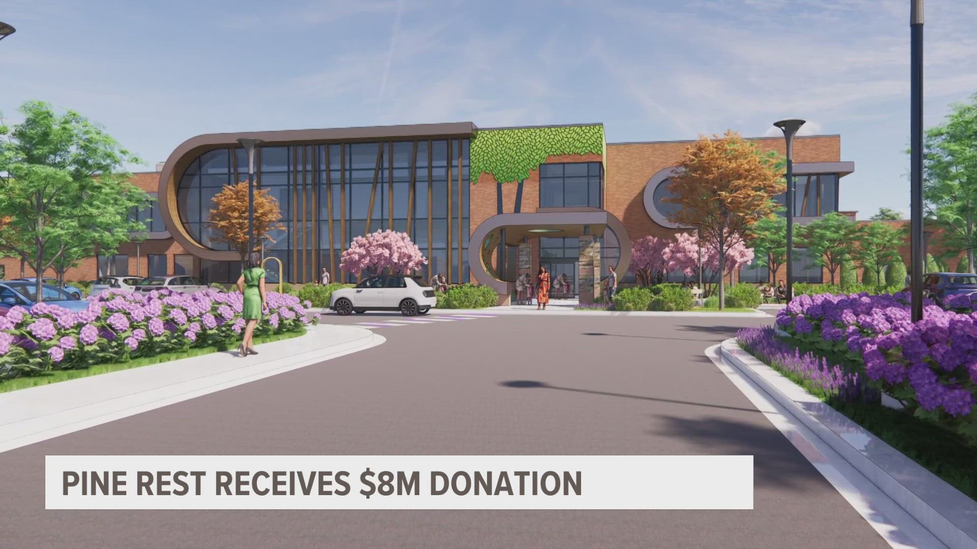 The two-story pediatric behavioral health center is expected to open in the Spring of 2026 at Pine Rest's main campus on 68th Street.