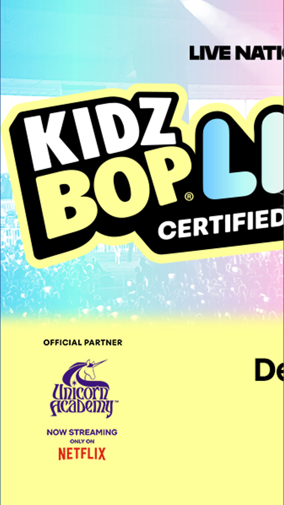 Enter for a chance to win a family four pack to the Kidz Bop Live