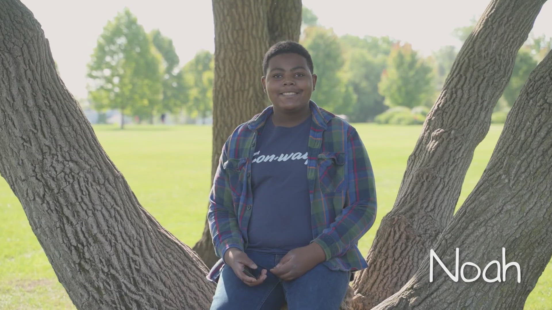 14-year-old Noah enjoys reading and building new creations with LEGOs.