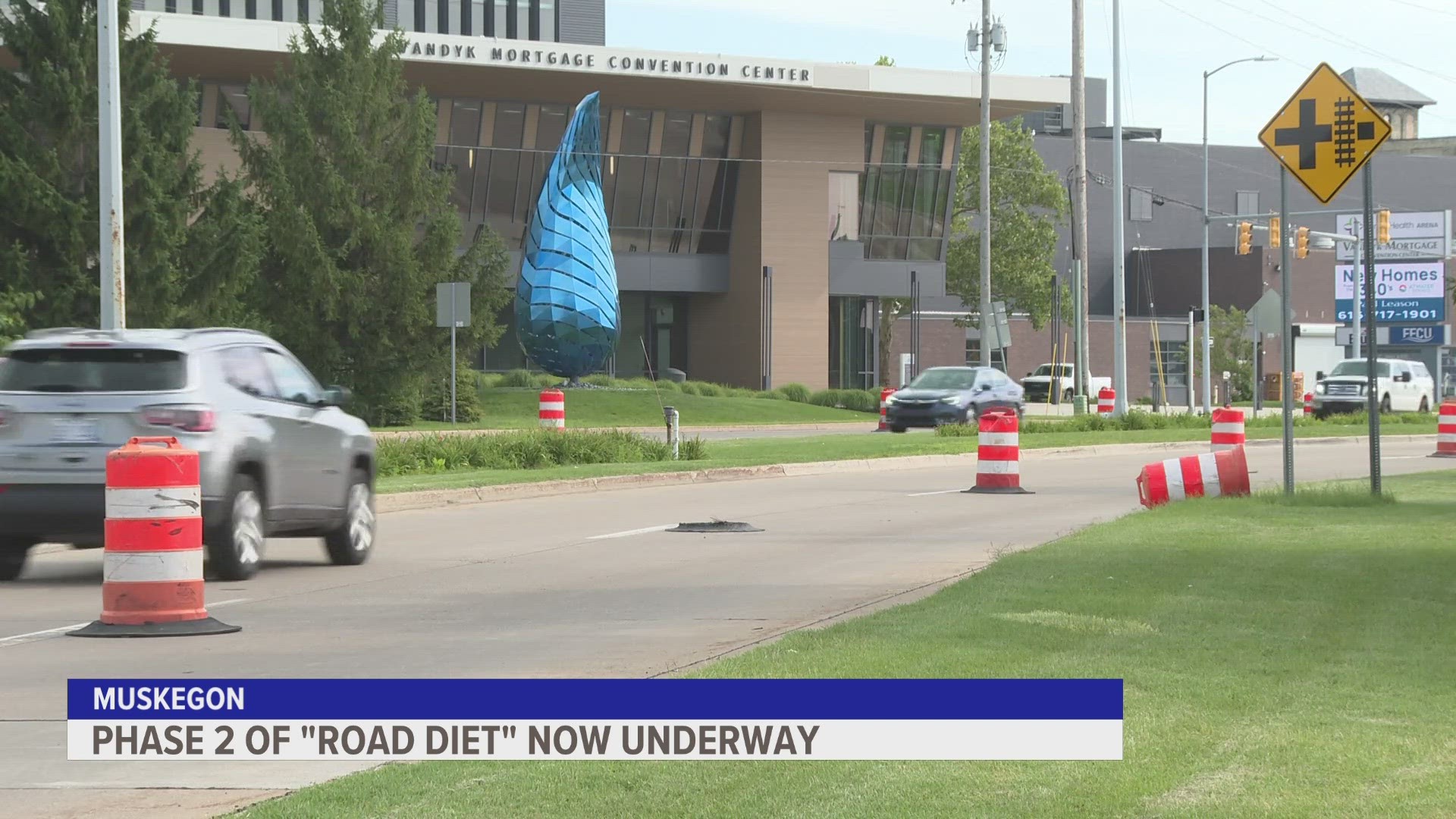 According to city leaders, the goal is to make it safer for pedestrians and to make the lakeshore more accessible from the downtown area.