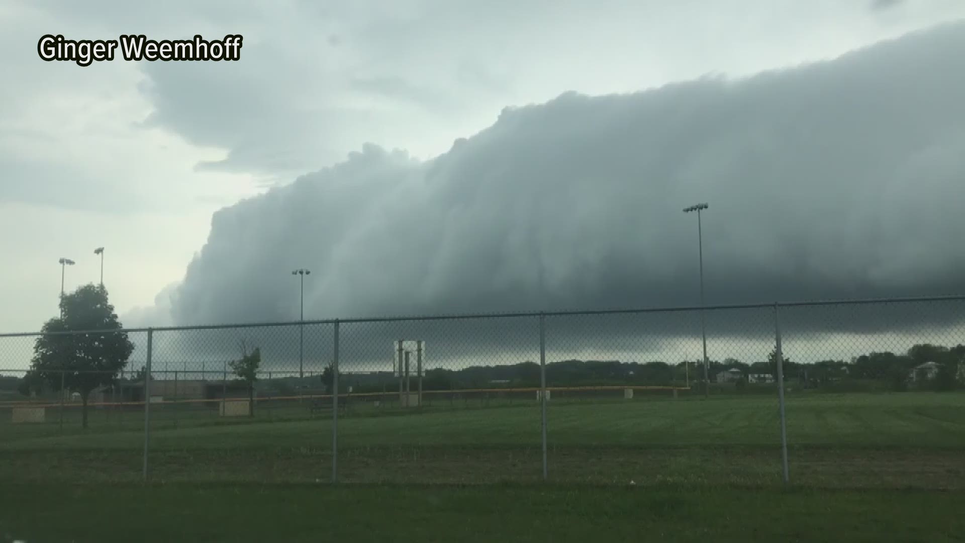 Timelapse of storm clouds in Hudsonville