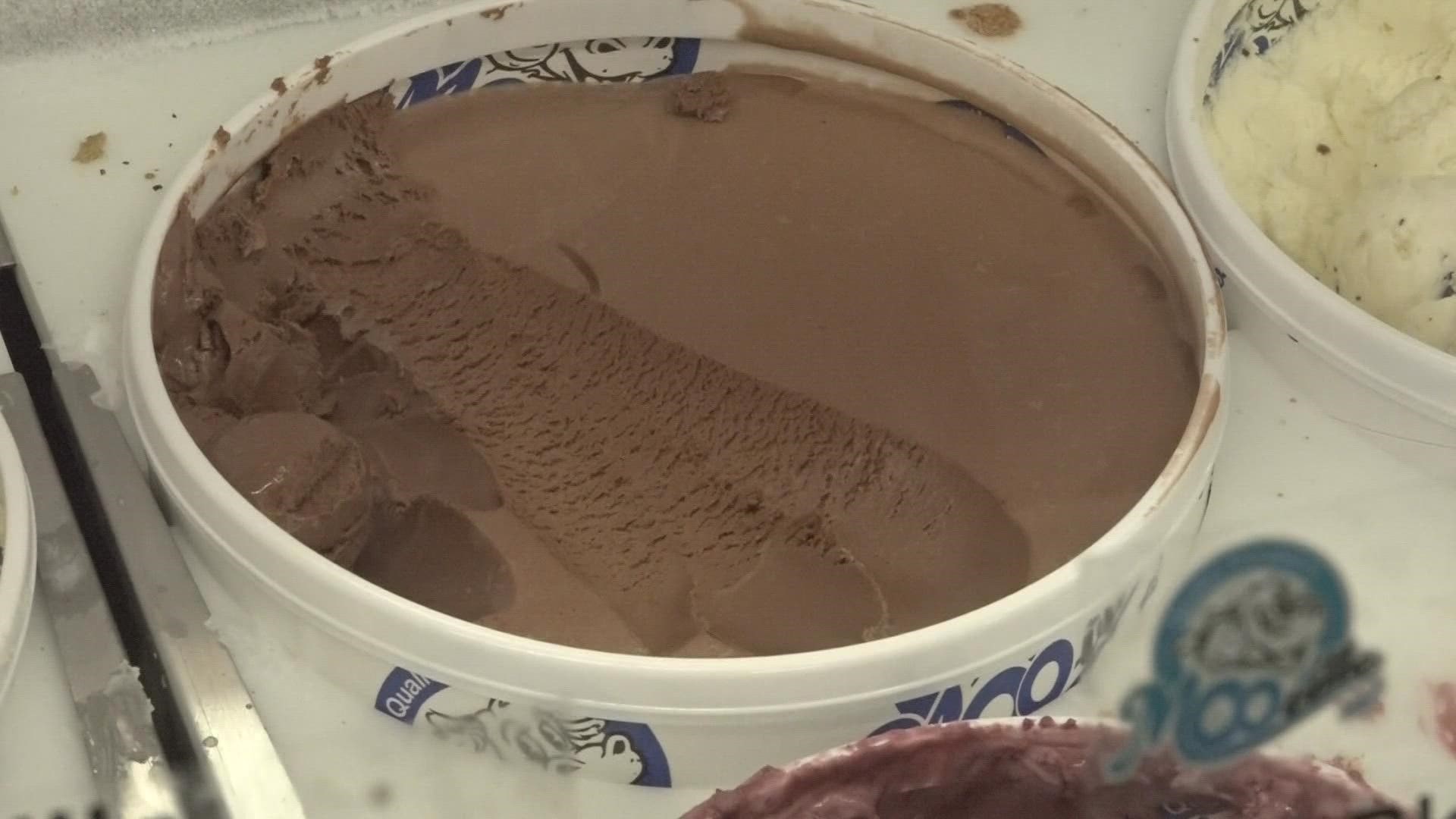 According to the North American Ice Cream Association, Nashville, Michigan-based MOO-ville Creamery has the best chocolate ice cream in the United States.