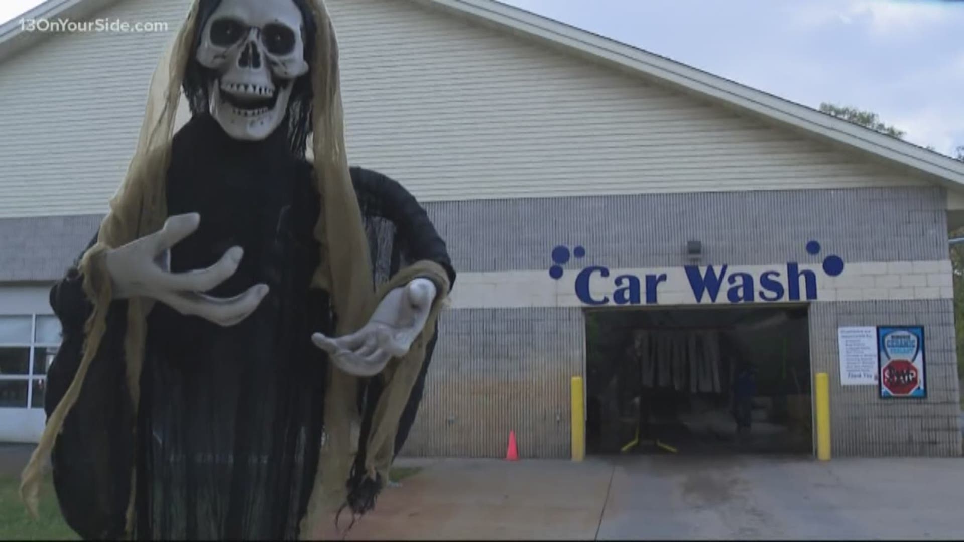 A haunted tunnel at Van's Car Wash is open Friday and Saturday in Muskegon.