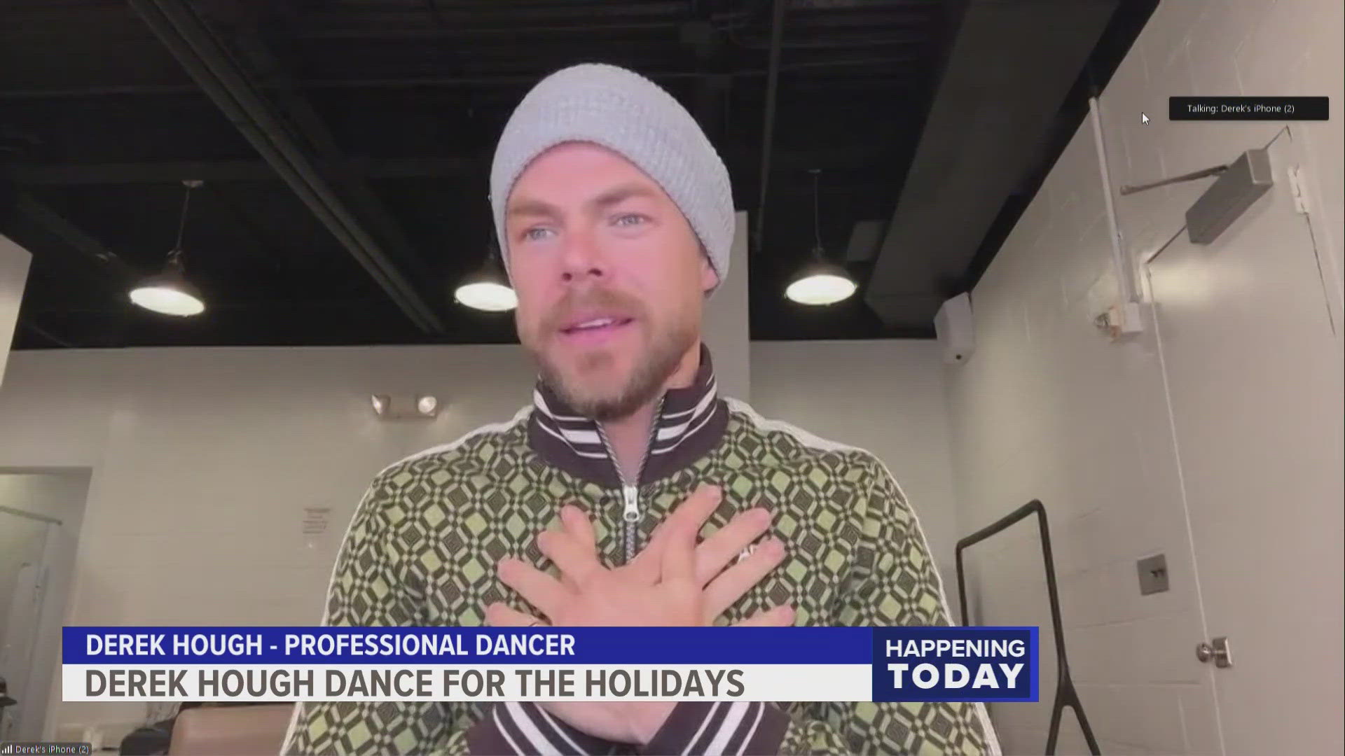 Hough is a judge on "Dancing with the Stars," and will be in Grand Rapids Monday for a festive show full of lights, music and dancing.