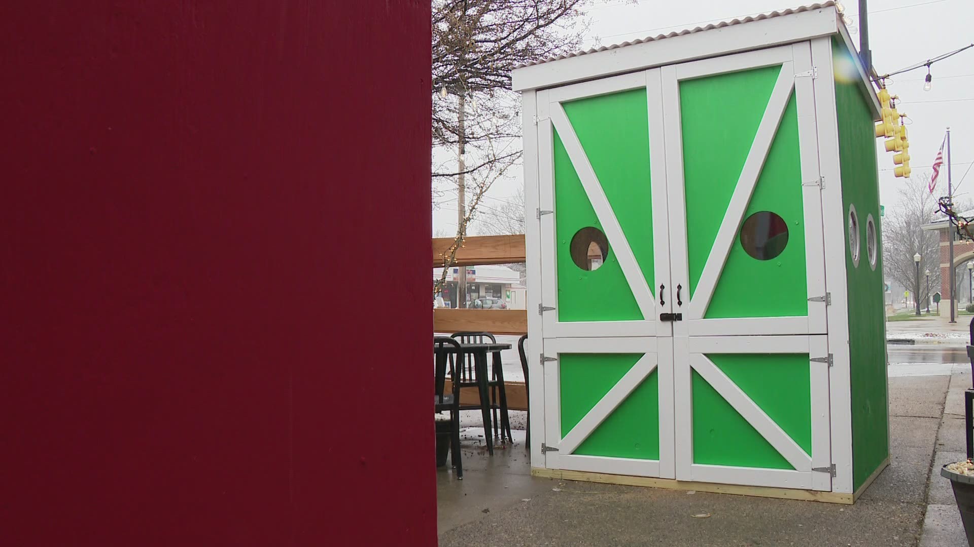 Brass Ring Brewery in Grand Rapids has created 'Beer Shanties,' allowing patrons to enjoy the indoor experience, outdoors, amid the recent COVID-19 shutdown.