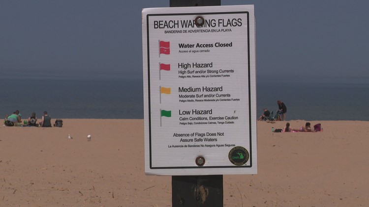 New feature at Michigan state beach parks hopes to increase safety at the lake